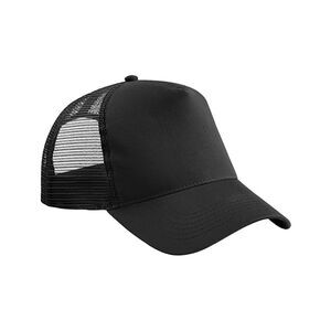 Beechfield Childrens/Kids  Trucker Cap / Black